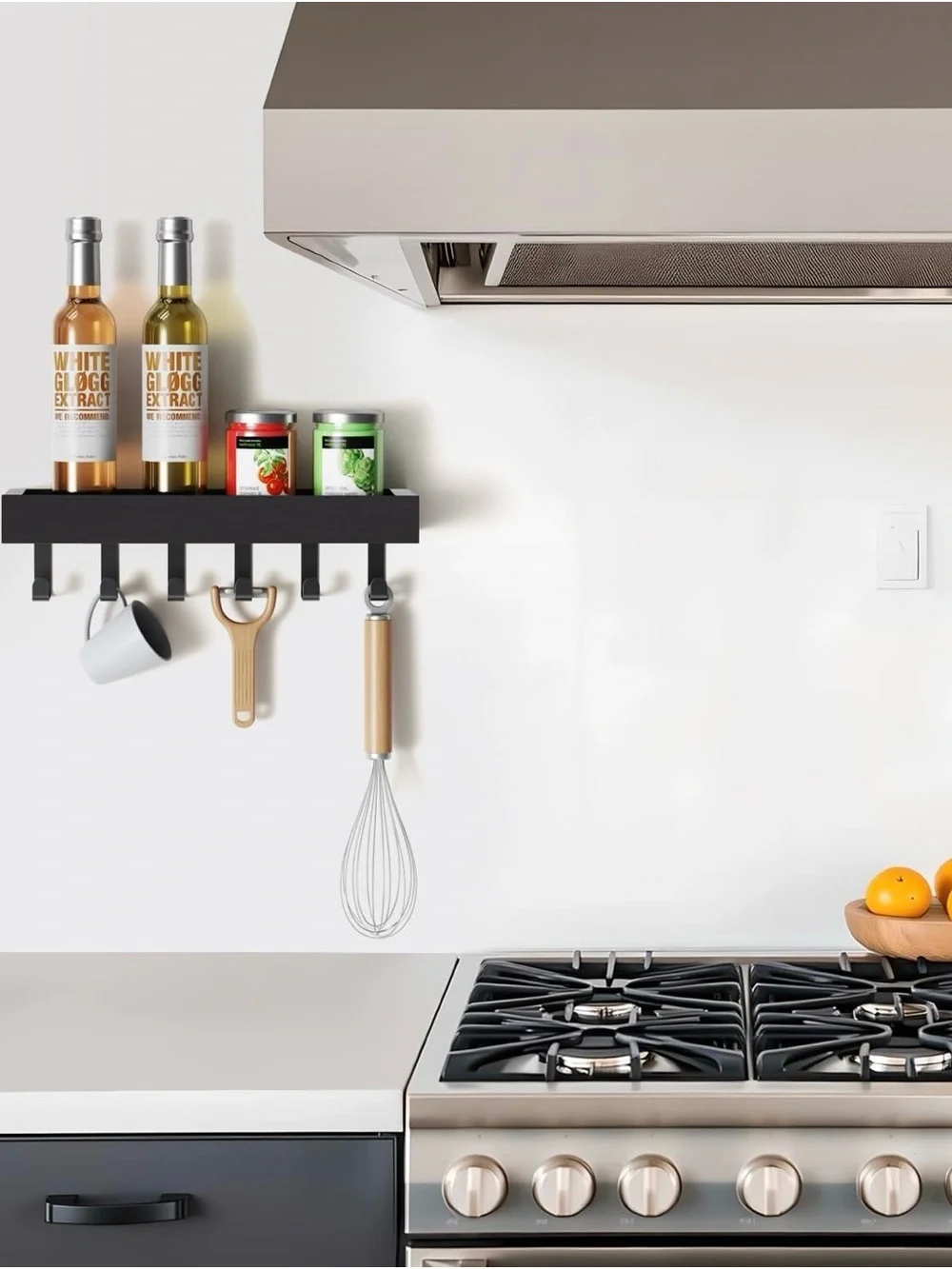 Wall-Mounted Key Rack Shelf by Ropalins - Picture 6 of 7